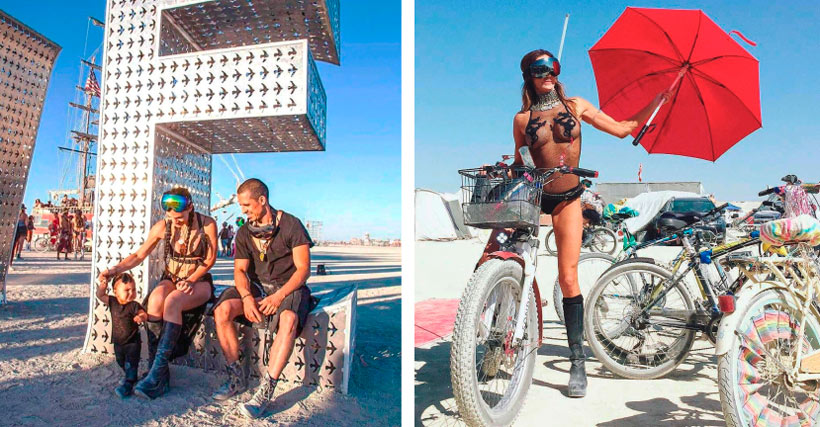 Участники на Burning man